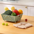 Foldable Fruit Drain Basket