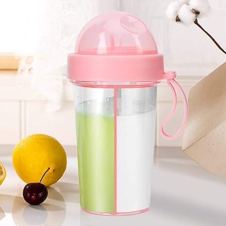 2-in-1 Water Bottle with Double Straws | 1000ml Leak-Proof Hot & Cold Bottle for Home, Gym & Travel