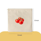 Cotton Reusable Vegetable Bags for Fridge (Pack of 10pc)